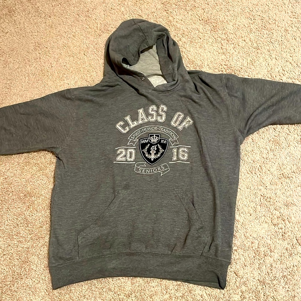 vintage “class of 2016” hoodie